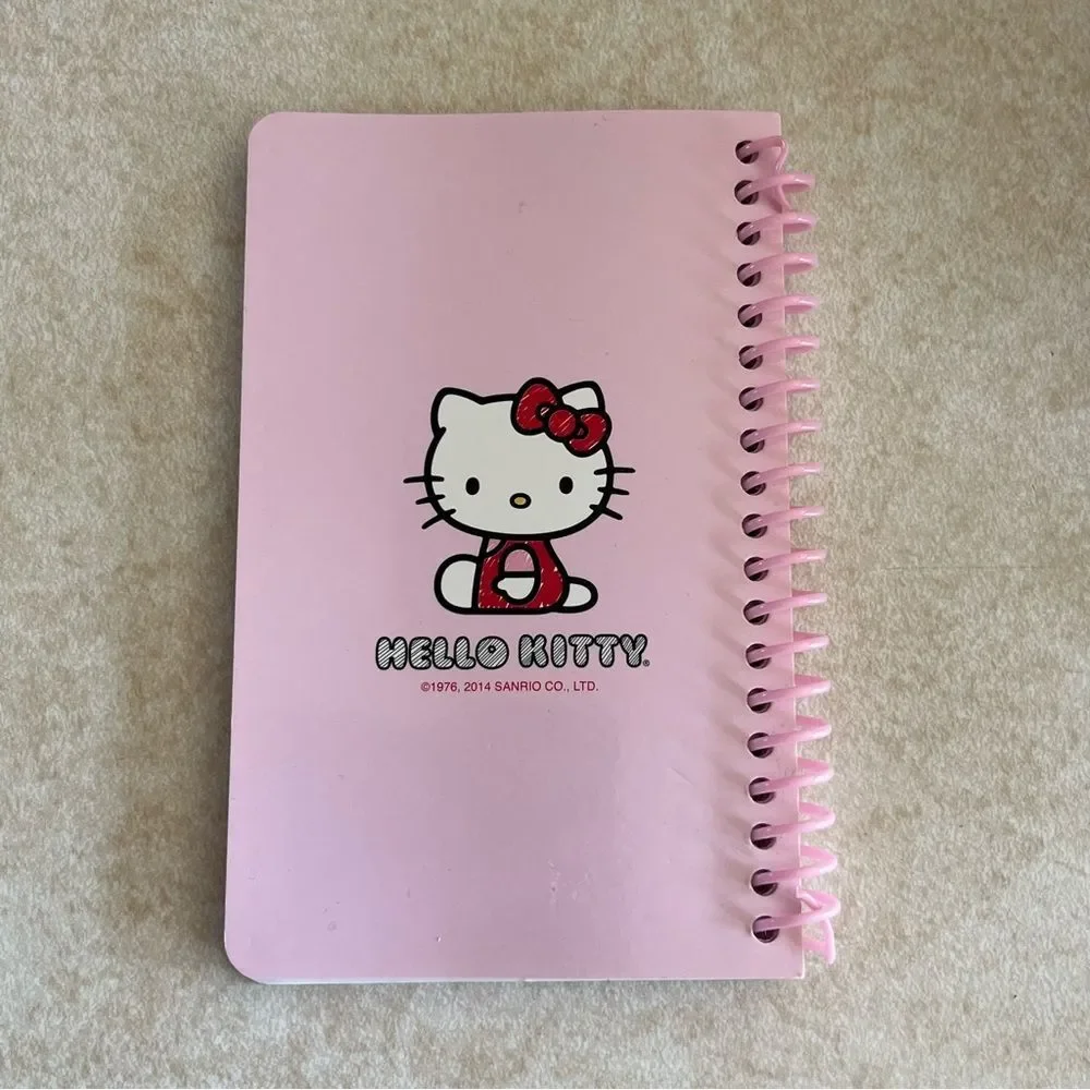 Hello Kitty Stickers Two Packages and Notepad Christmas Holiday New
